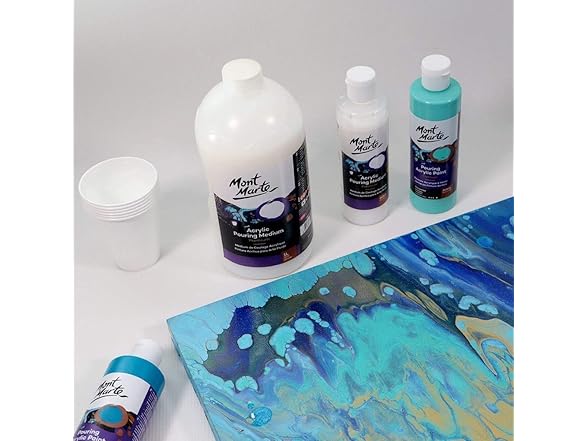 Mont Marte Premium Acrylic Pouring Medium
