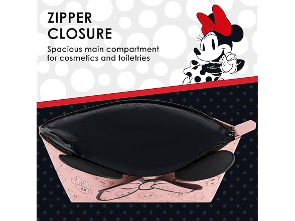 FUL Disney Minnie Mouse Women's Makeup Bag