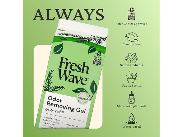 Fresh Wave Original Scent Odor Removing Gel Refill, 63 o