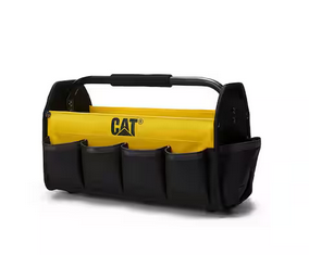 CAT 84670 TOOL STORAGE TOTE 17IN Black and Yellow - Gallery 10
