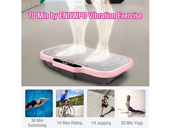 ENOWPO Vibration Plate Exercise Machine