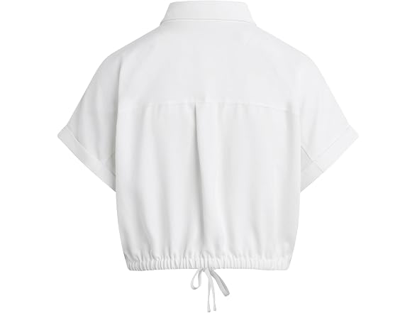 HUDSON Women's Drawstring Button Down