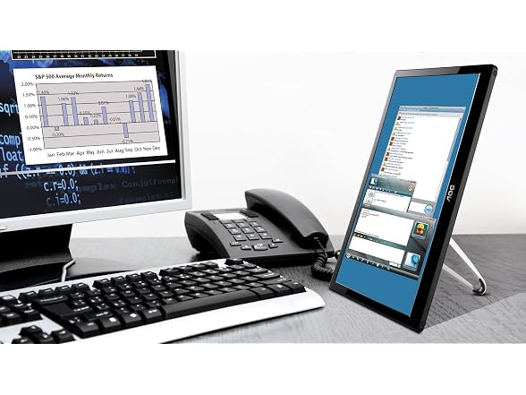 AOC E1659FWU-RB 16 AOC e1659Fwu 16-Inch Ultra Slim Po