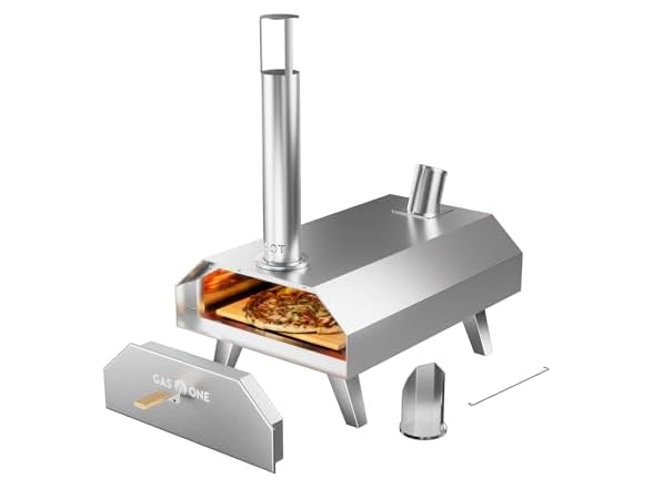 GasOne Wood Pellet 12” Pizza Oven