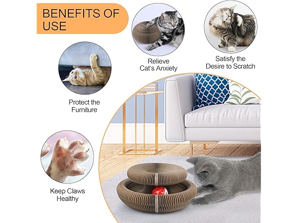 FluffyDream Magic Organ Cat Scratching Board