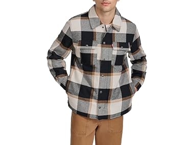 $24.99, Was $118, 78% Off! Levi's Men Classic Shirt Jacket dealfomo