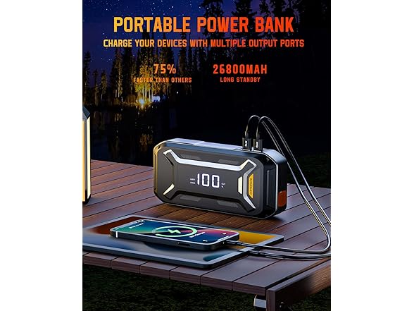 Acomount Portable Jump Starter