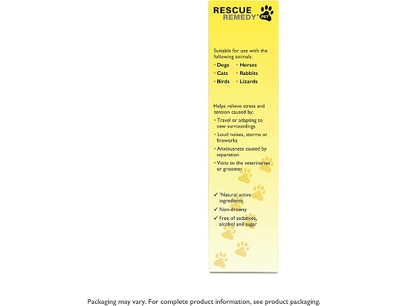 Rescue Remedy Pet Dropper - 20mL - Stres