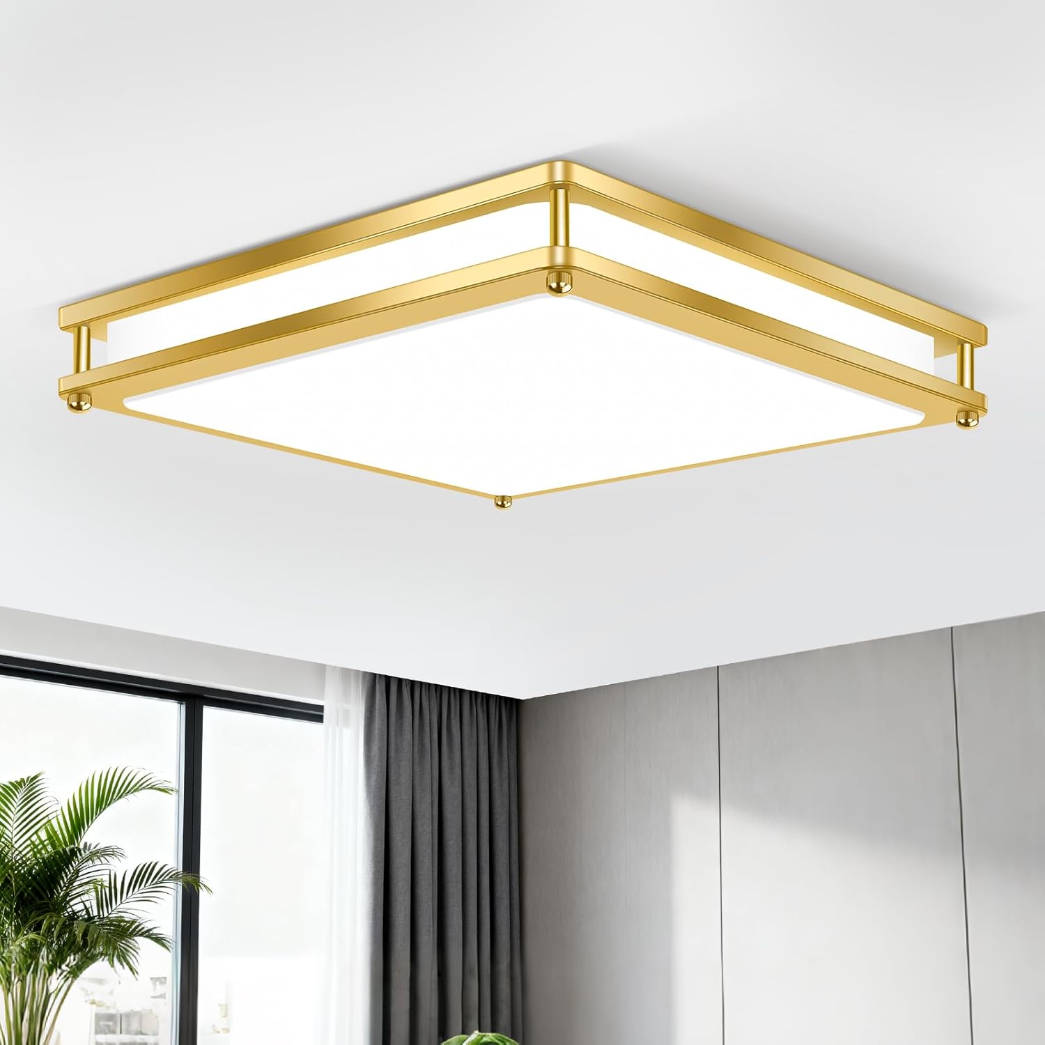 GoBright Flush Mount LED Ceiling Light Fixtures - Gallery 28