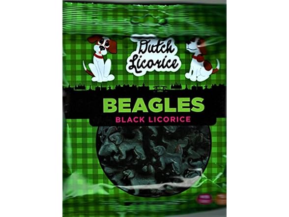 Gustaf's Dutch Licorice Beagles Gummy