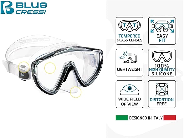 Cressi Tinetto Island Mask & Snorkel Kits