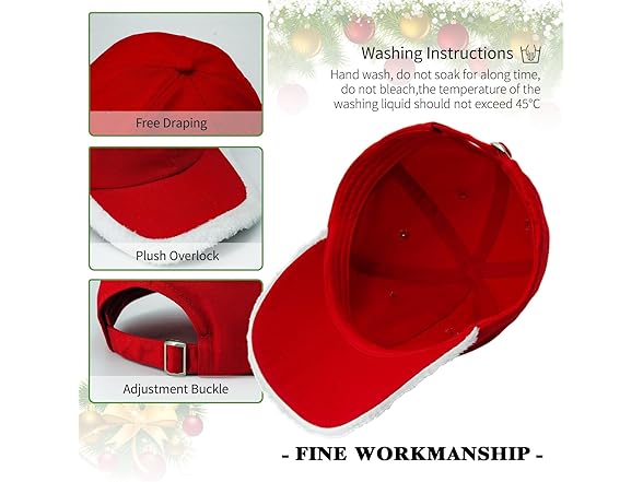 Merry Christmas Baseball Hat- Mama