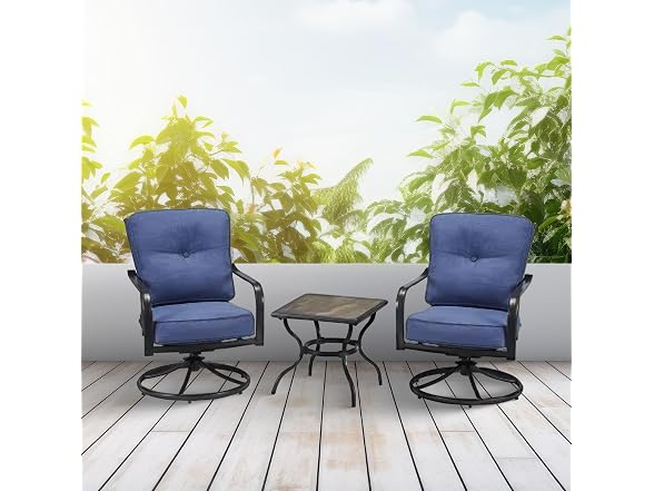Four Seasons Courtyard Beaumont 3 Piece Deep Seating Furniture