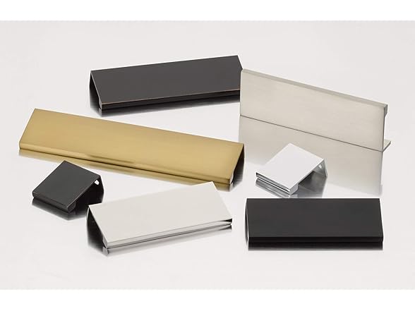 Emtek 87120 Edge Finger Cabinet Pull