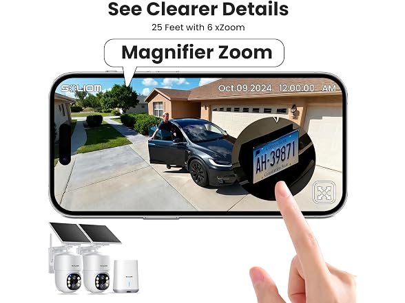 SOLIOM 2 Pack 5 MP Security Cameras