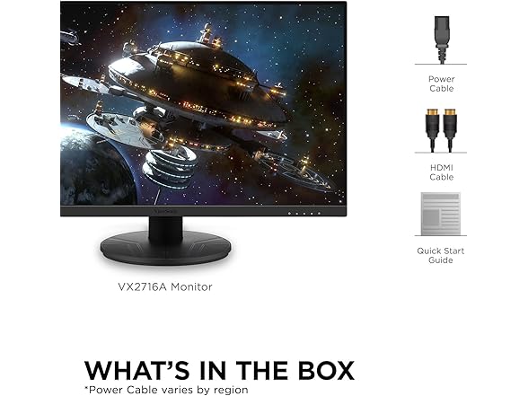 ViewSonic VX2716A-S 27" IPS Gaming Monitor