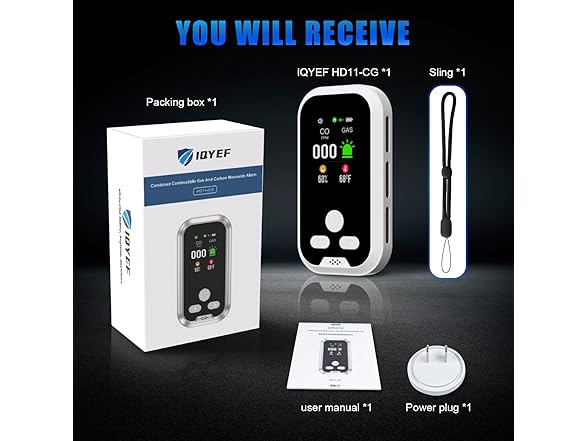 4-in-1 Carbon Monoxide Detector