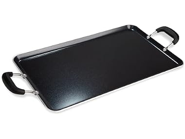 $21.99, Was $59.99, 63% Off! Ecolution Artistry Nonstick Double Burner Griddle dealfomo