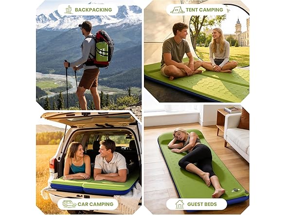 TEKIK Memory Foam Camping Pad