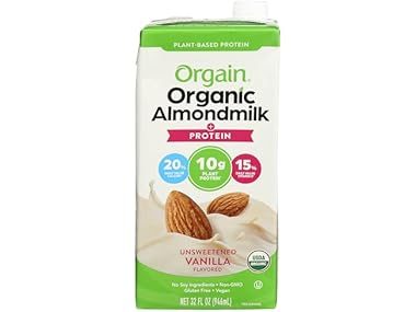 $2.99, Was $3.35, 10% Off! Orgain Almond Milk Unsweetened, 32oz dealfomo