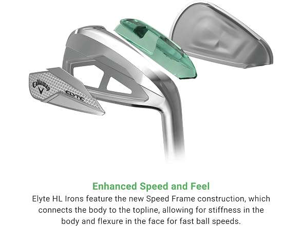 Callaway Golf Elyte High Launch Iron Set (5 - PW, AW, Regular, Steel, Right)