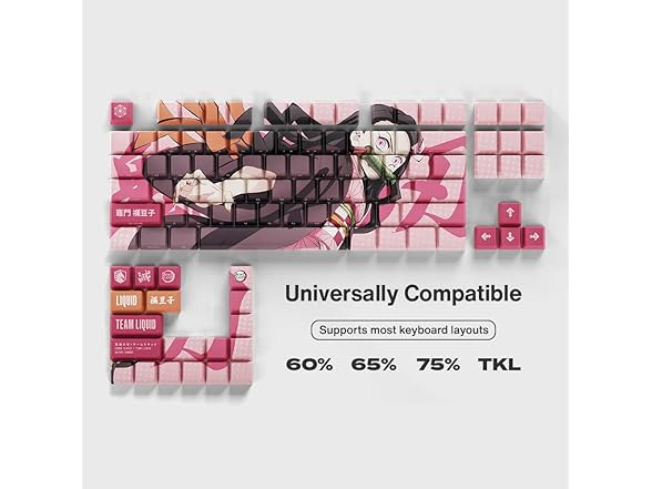 Team Liquid Demon Slayer Key Caps