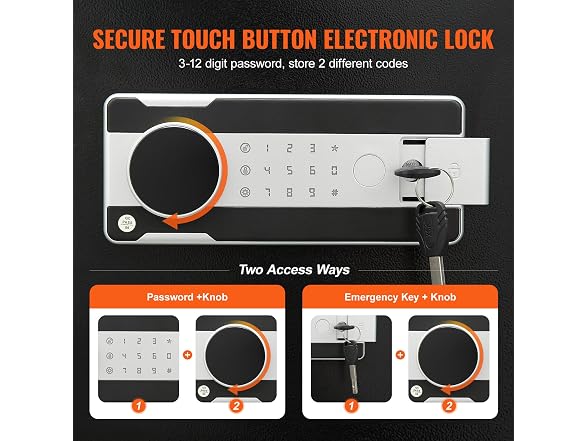 2.5 Cub Depository Safe, Deposit Safe with Drop