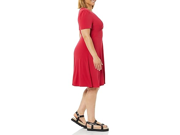 Amazon Essentials Women Short Sleeve VNeck Dress