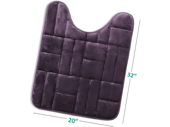 Clara Clark Clara Clark Contour Bath Mat