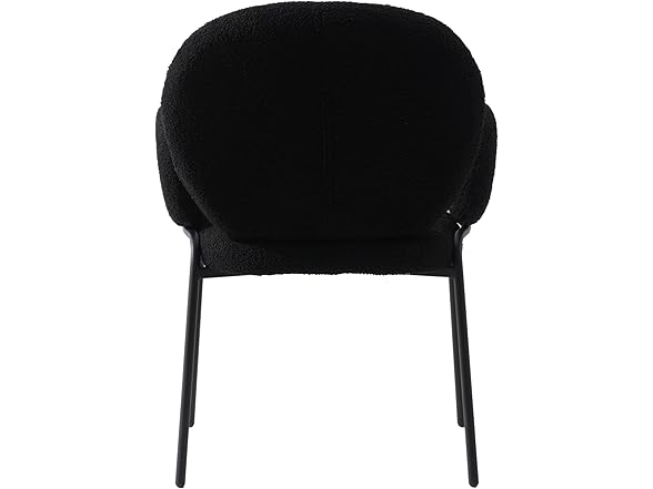 LeisureMod Celestial Boucle Dining Chair