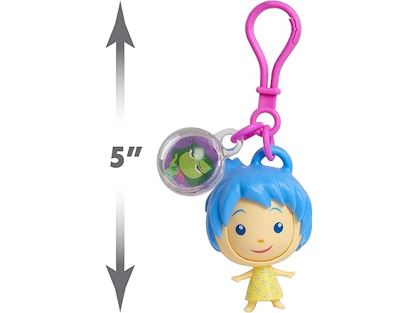 Just Play Inside Out 2 Fidget Figure Keychains - Joy, Kids T