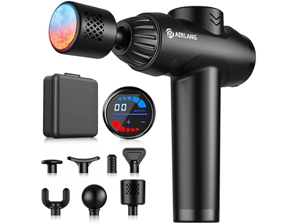 AERLANG Massage Gun with cold and heat
