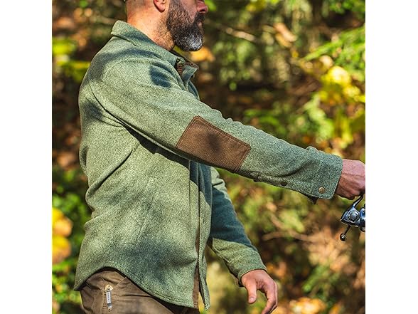 Field & Stream Mens Hail Call Fleece Shirt Jacket