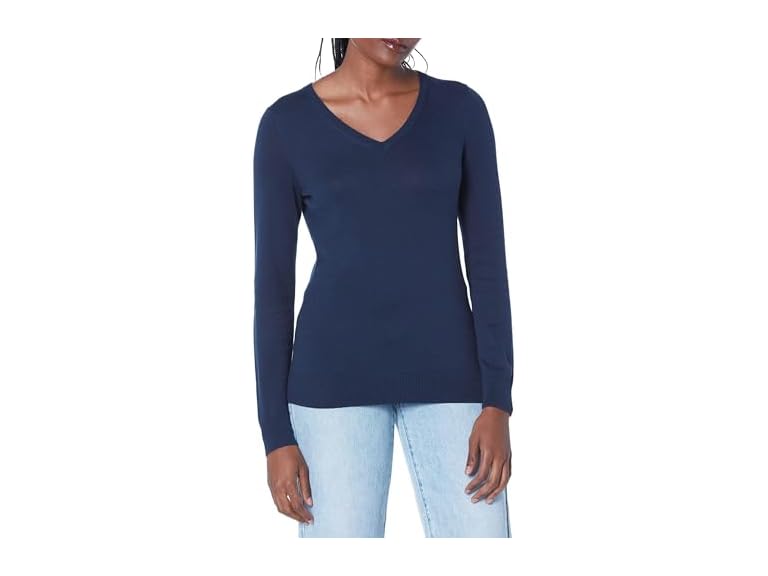 Amazon Essentials Womens RegularFit LS VNeck Sweater - Gallery 12