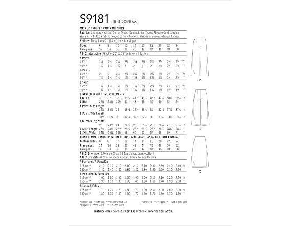 Simplicity Sewing Pattern S9181 Misses' - Gallery 3