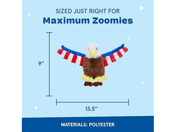 Barkbox Regal the Eagle Dog Toy | Plush