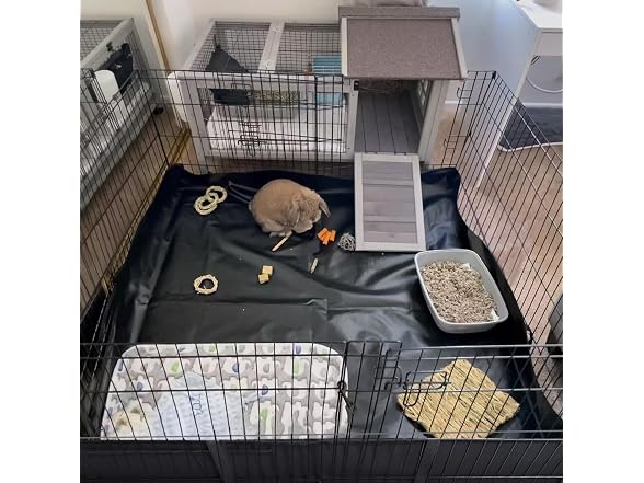 Aivituvin Rabbit Hutch Indoor Bunny Cage