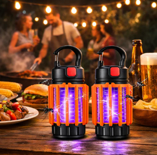 2-Pack Small Mosquito Zapper Lanterns - Gallery 18