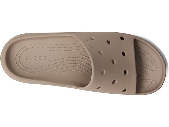 Crocs Classic V2 Unisex Slide Taupe