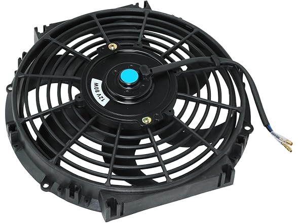 BETTERCLOUD Universal 10 inch Black Slim Fan Kit