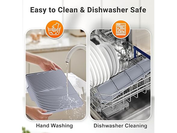 COPLIB Silicone Dish Drying Mat