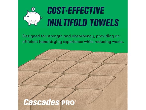 Cascades PRO Multifold Towels 4000 Sheets