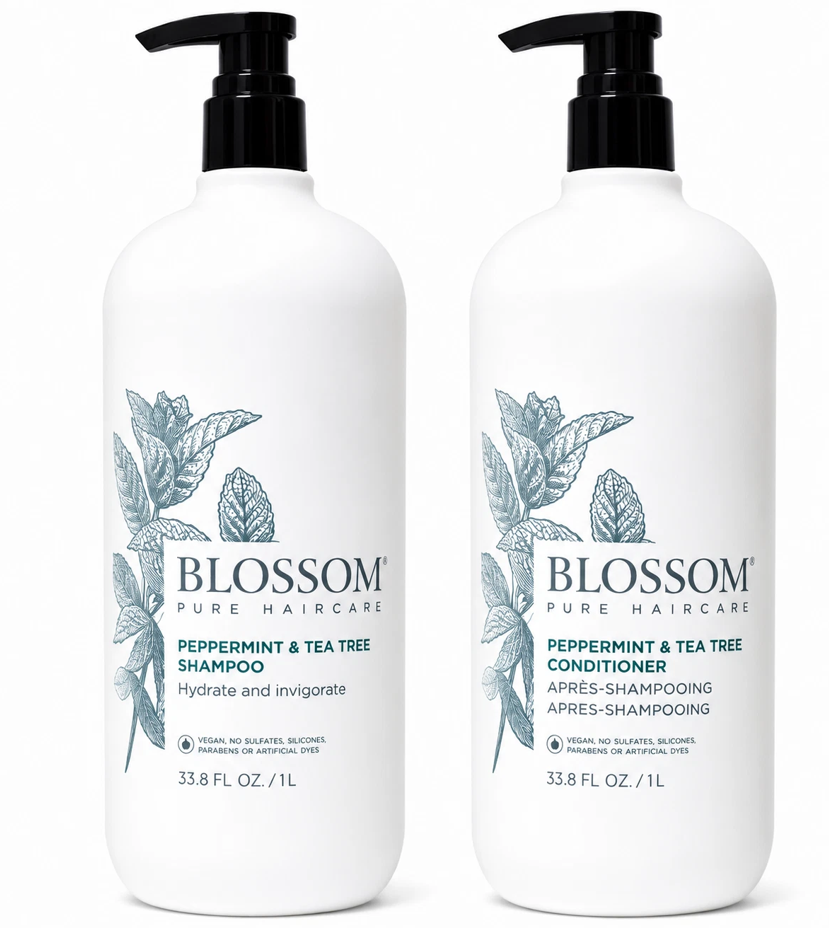 Mint & Tea Tree Shampoo + Conditioner - Gallery 2