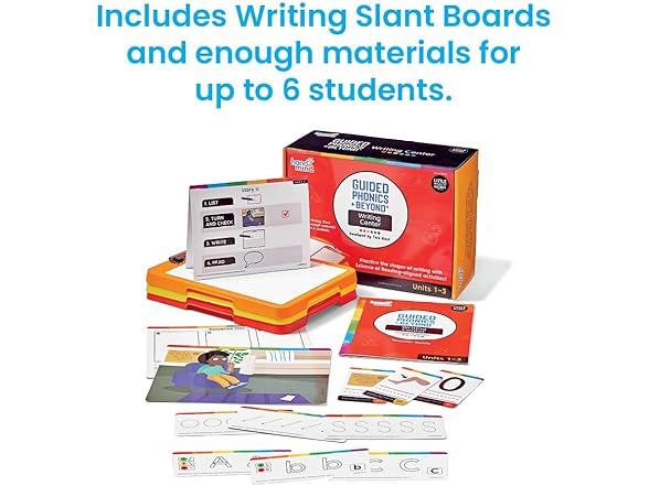 Guided Phonics Writing Center Units 1-3