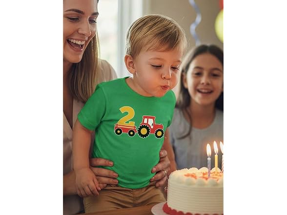 Tstars Boys (18 MOS) Farm Tractor 2nd Shirt