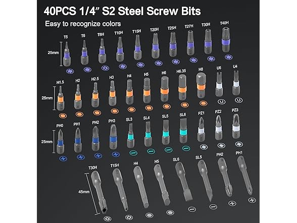 Bomivoi 42 in 1 Magnetic Screwdriver Set