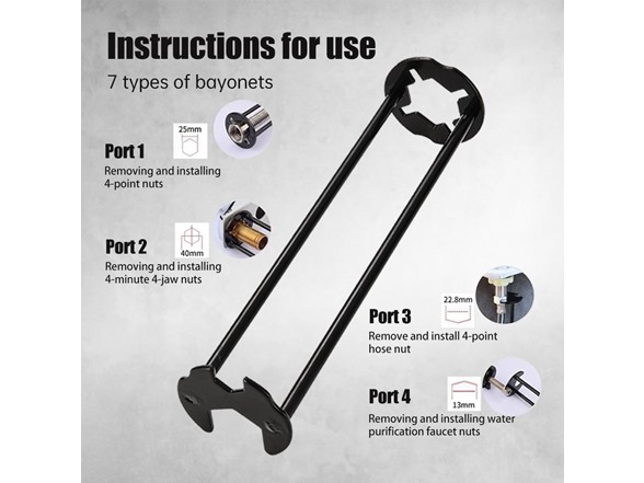 ATFirst Basin Wrench Set