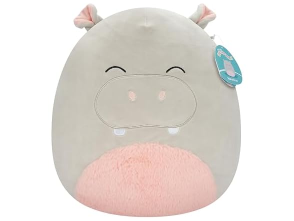 Squishmallows 16in Harrison the Hippo