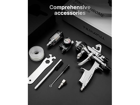 TILSWALL Pinto Two-Component HVLP Spray Gun