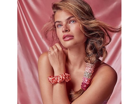 SLIP Silk Scrunchies - Flora - 6 Count